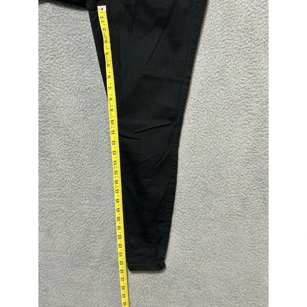 Torrid 12S Black Stiletto‎ Jeggings 3 Button Stretch Skinny Jeans Boho